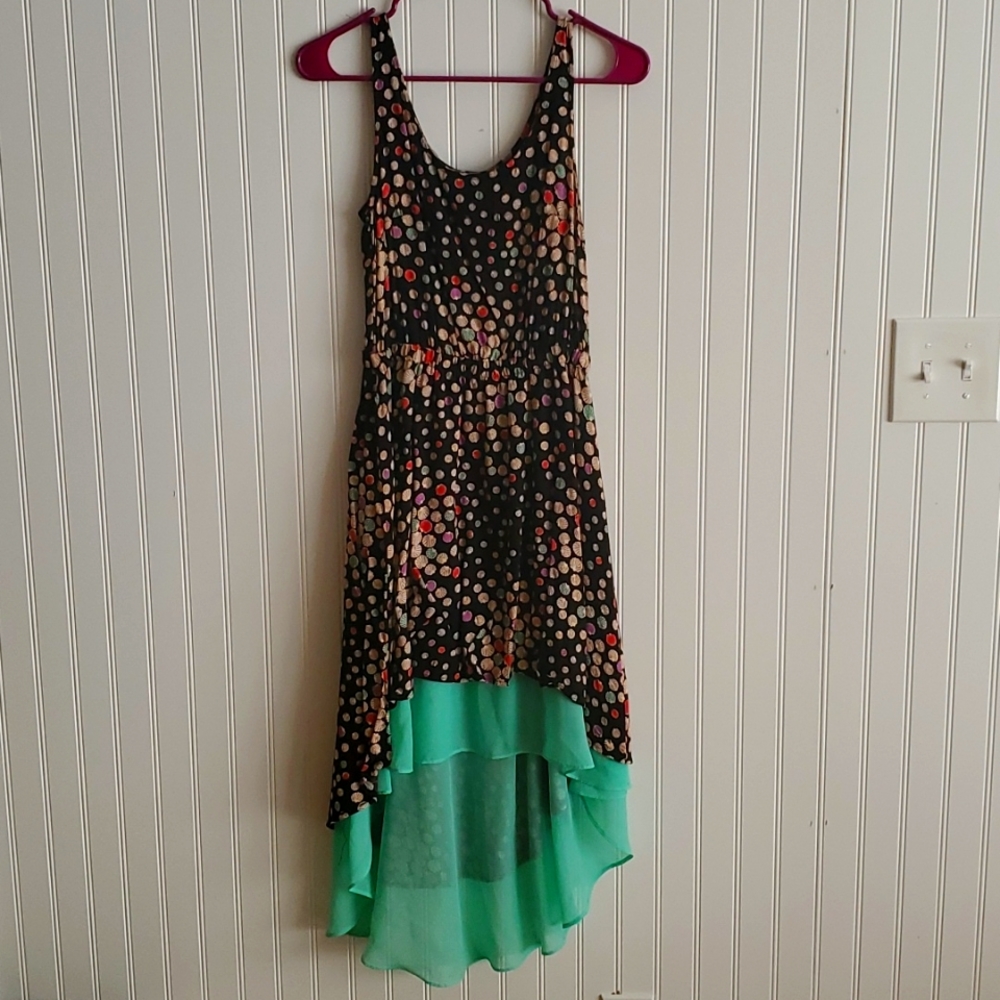 High low sea shell dress size small